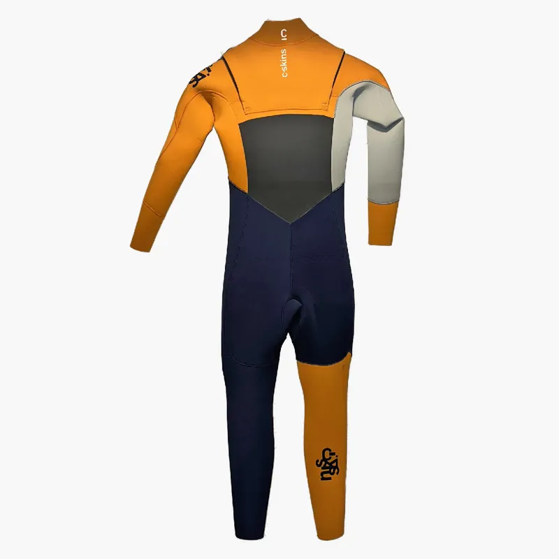 C-Skins Session 5/4 Junior Wetsuit Orange Medium Sample-1